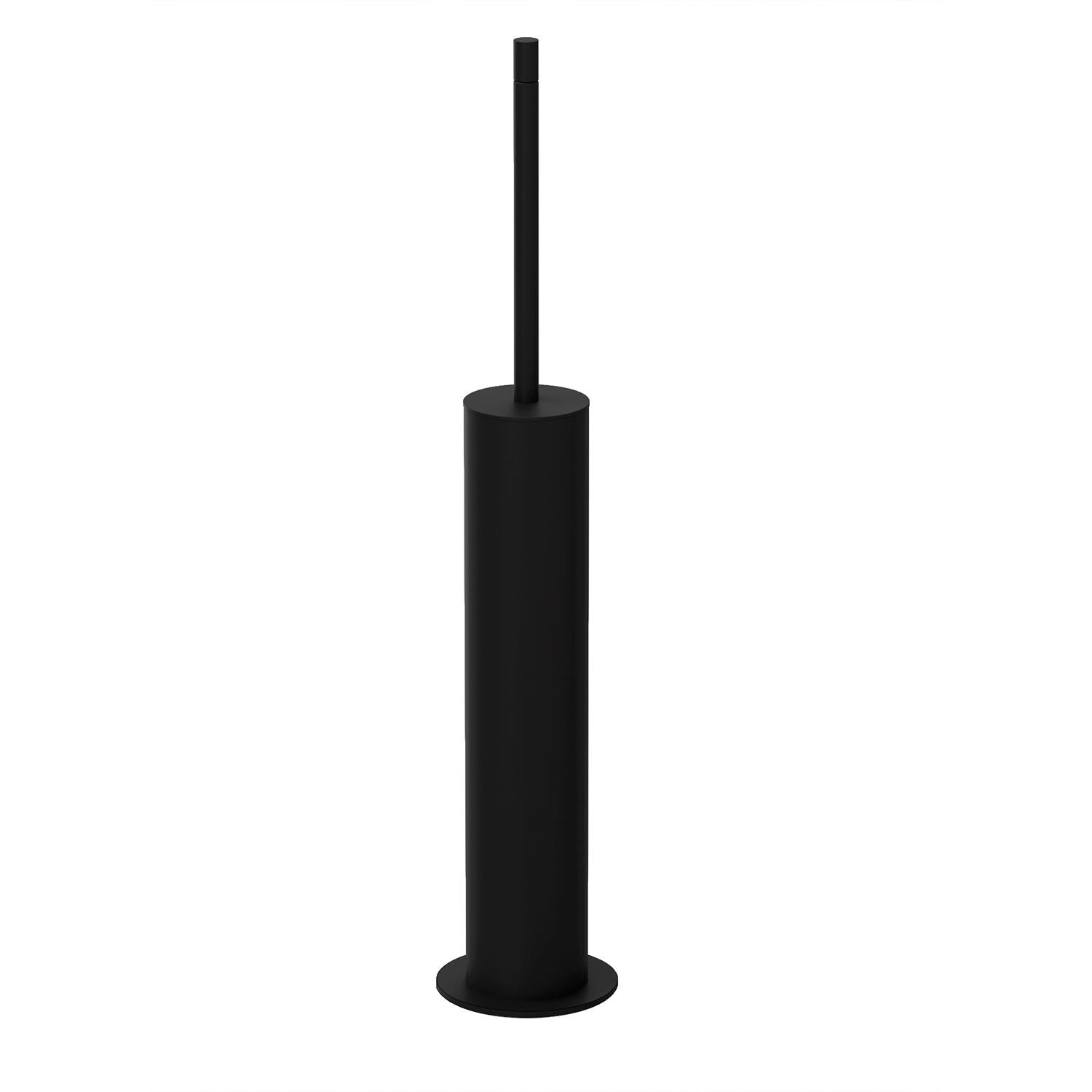 Toilet Brush & Holder, Matt Black, Micra Collection