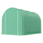 Polytunnel Greenhouse Pe Cover Galvanised Steel Frame Green