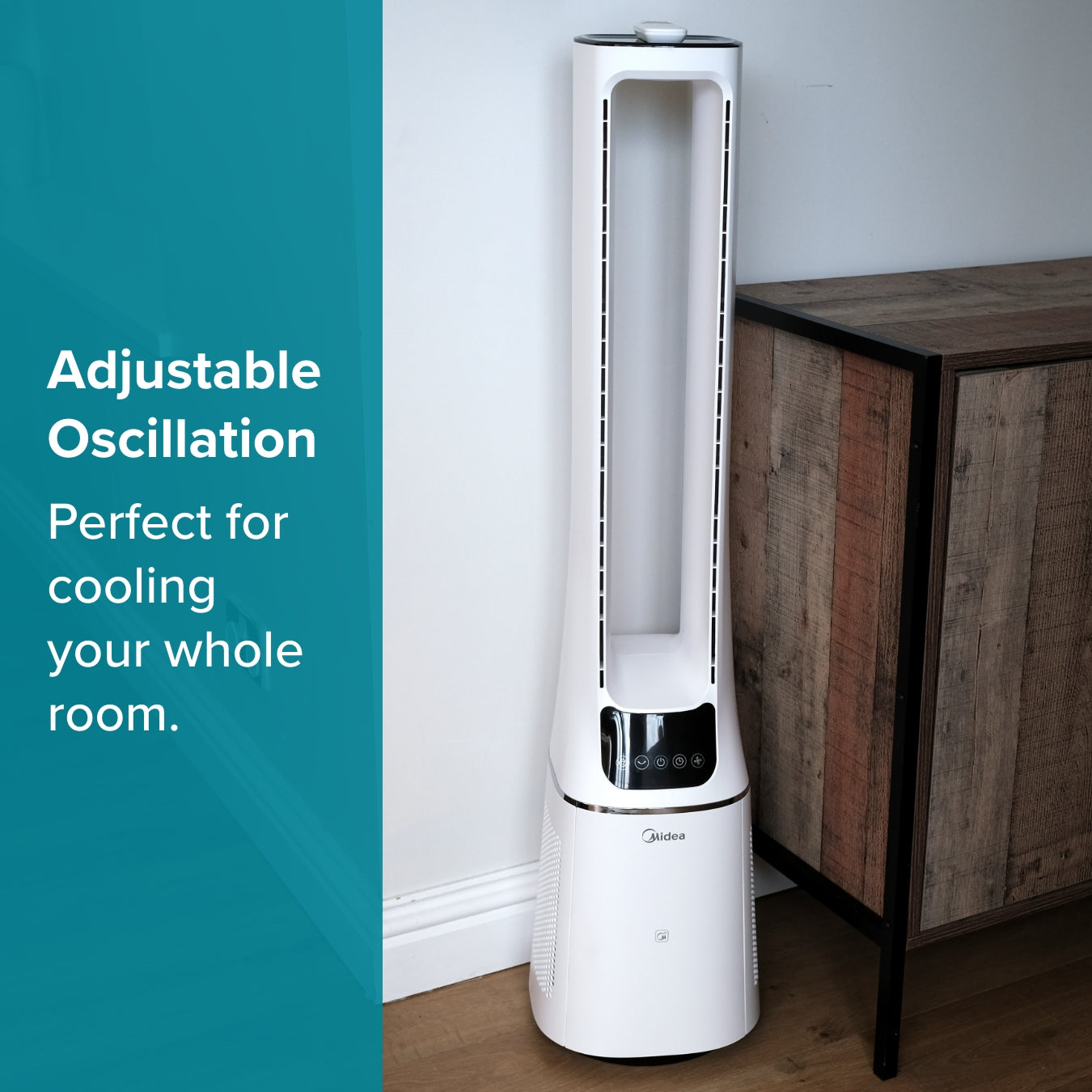 Cool + Purify Bladeless Fan With Free Msmarthome App