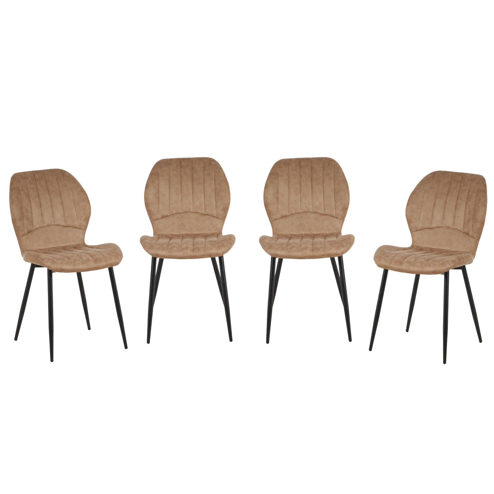 San Diego Marble Top Dining Table With Jaydn Leather Chairs | Tan