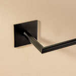 Toilet Roll Holder, Self-adhesive, Black, Stick Collection