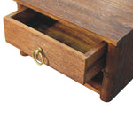Artisan Furniture Solid Wood Box Frame Wall Nightstand