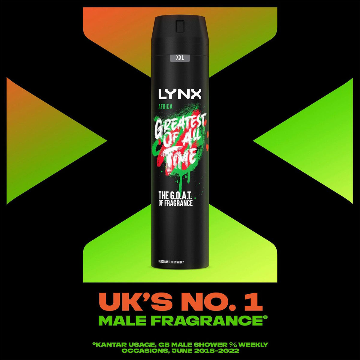 Xxl Africa 48-hour High Definition Fragrance Body Spray Deodorant, 250ml | Set of 18