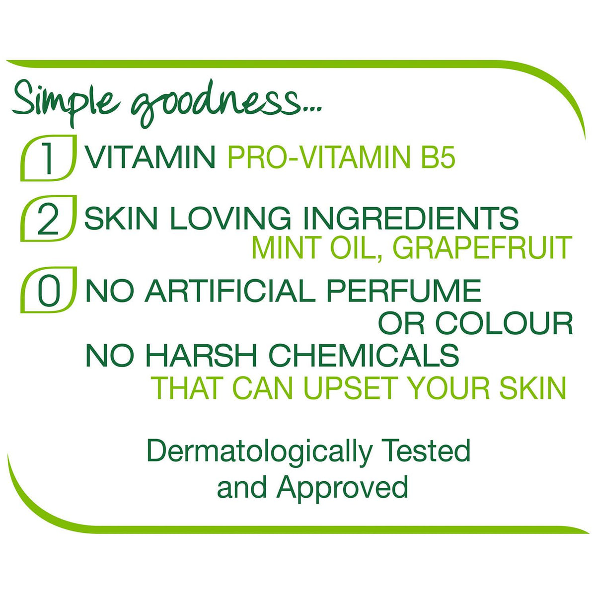 Kind To Skin Gentle Care Hand Wash With Mint Oil 250ml, 6 Pack | Set of 6 | White