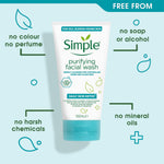 6pk X 150ml Daily Skin Detox Purifying Face Wash | Set of 6 | White