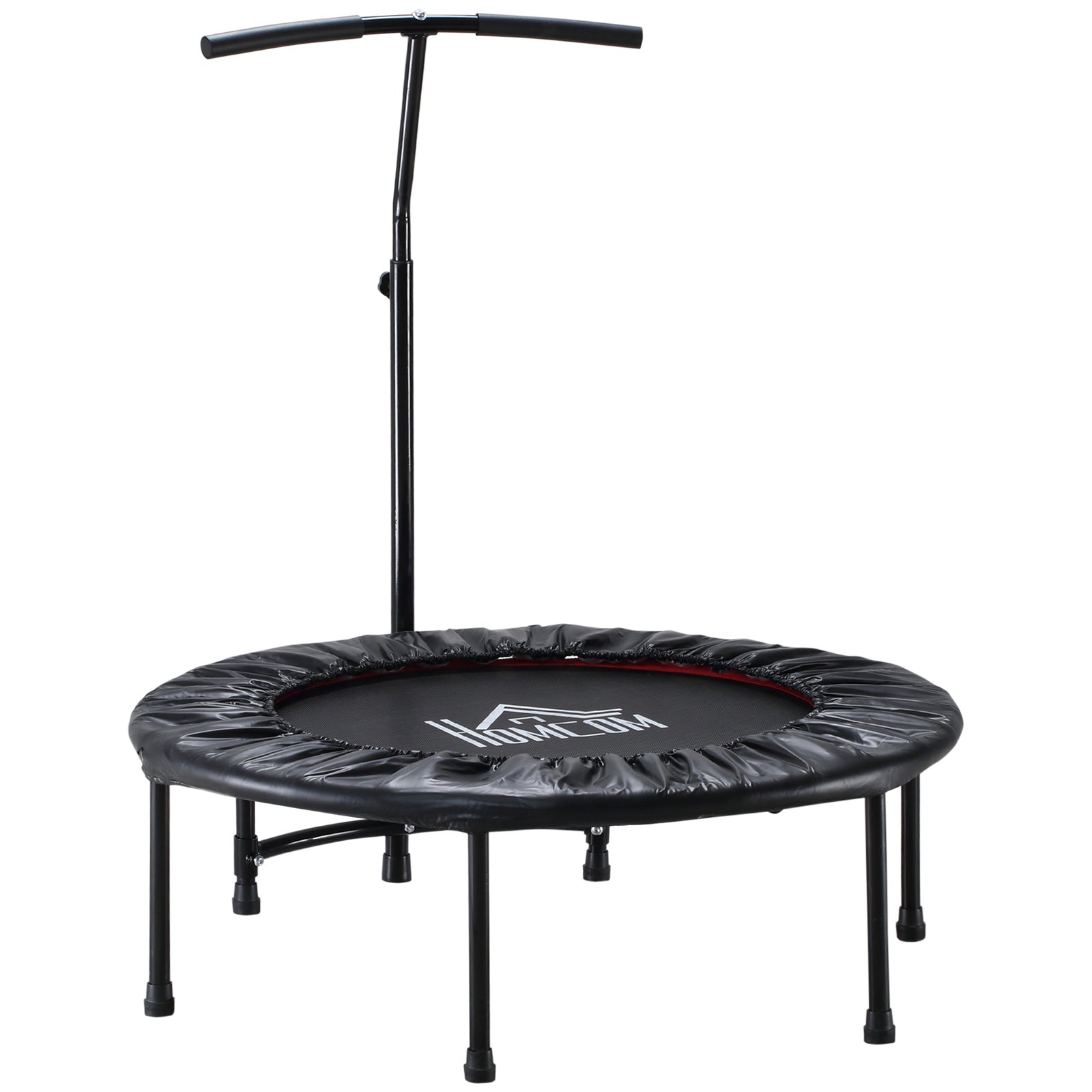 40'' Mini Trampoline, Adult Rebounder Jumper W/ Handle | Black