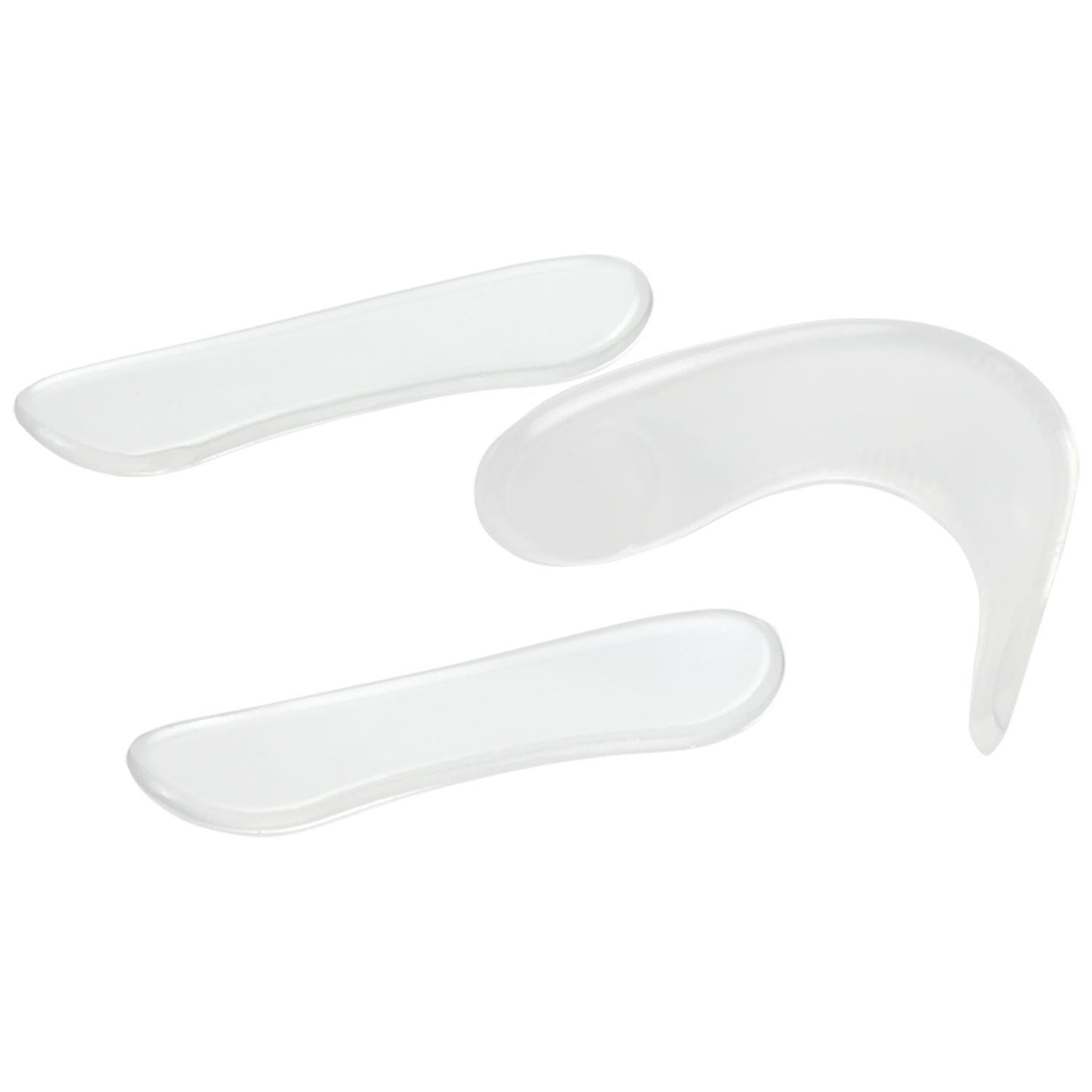 Aquarius Clear Non Slip Gel Heel Liners High Heels Comfort Grip Inserts