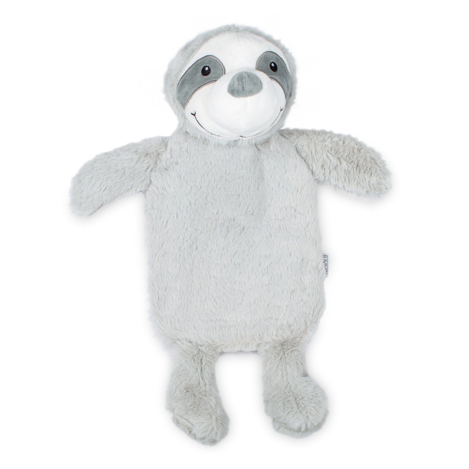 Cuddly Sloth Hot Water Bottle - Grey