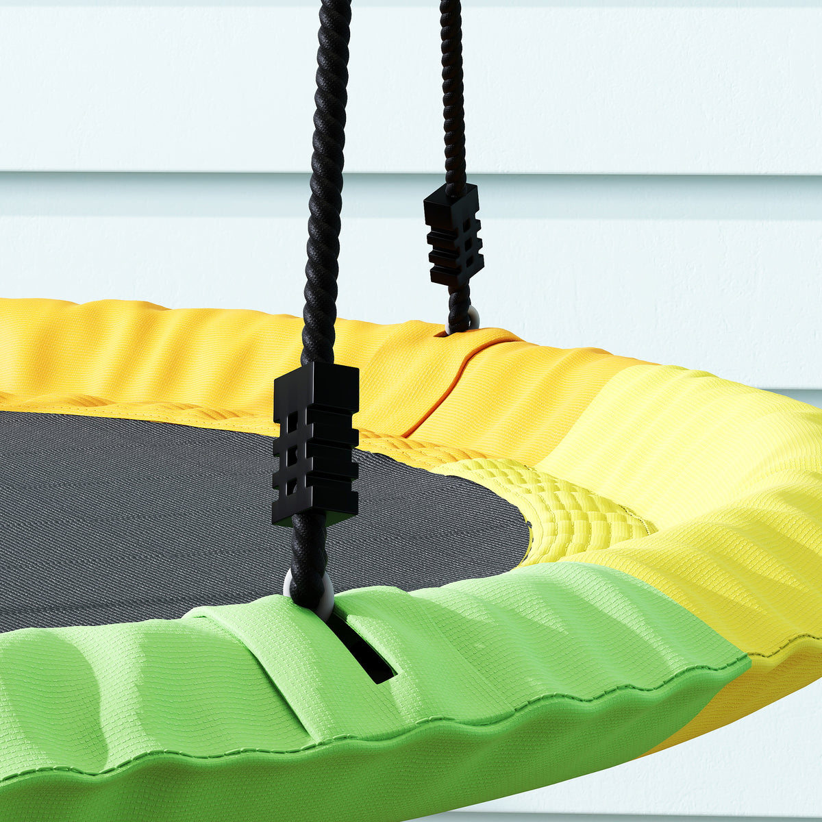 AIYAPLAY Nest Swing Heavy Duty 300kg Waterproof 120 Cm Rainbow