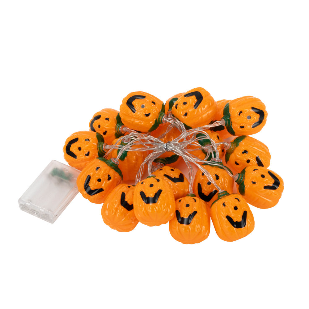 Halloween Pumpkin Battery Powered Led String Lights