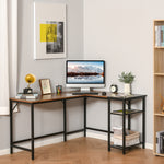 Computer Desk With Adjustable Storage, Study