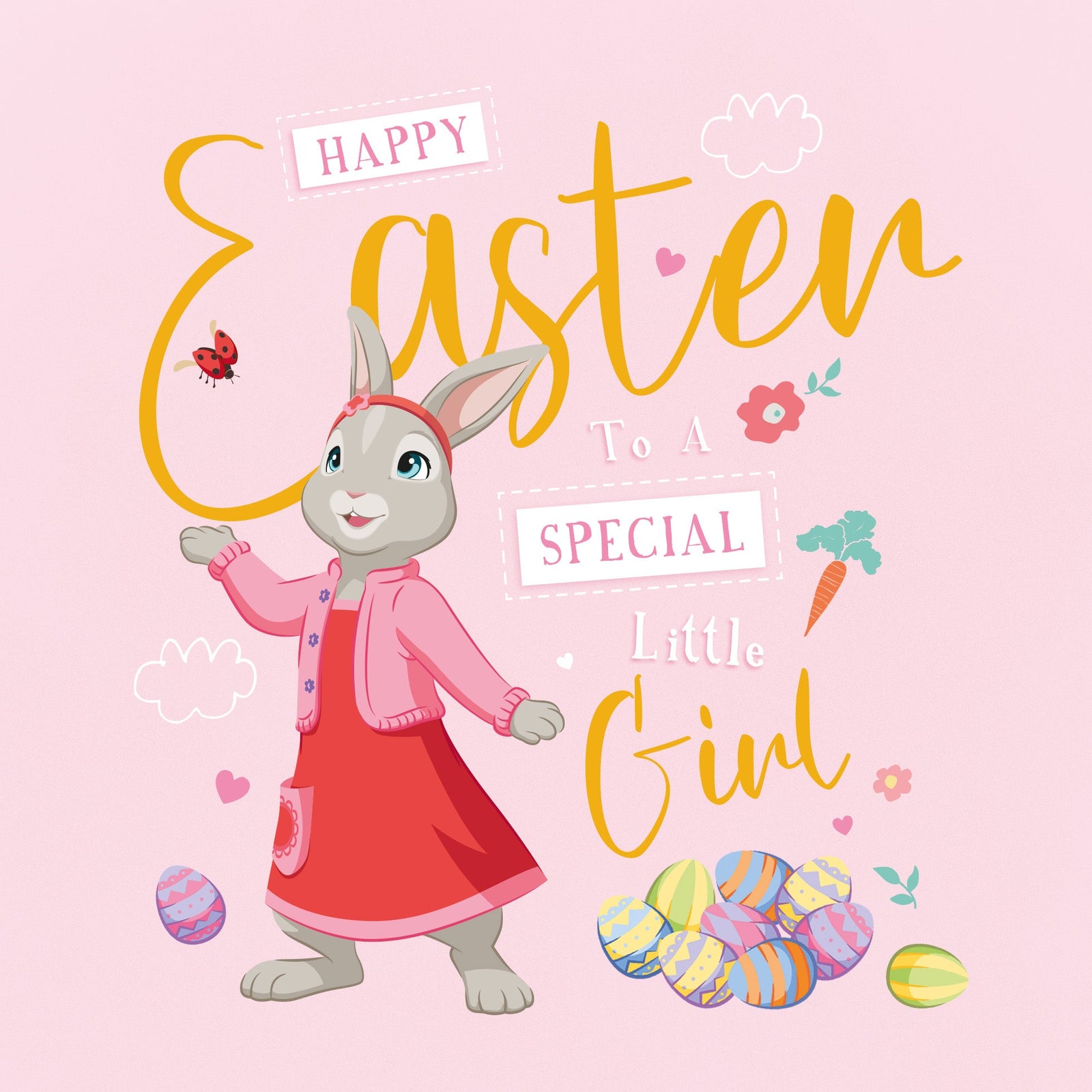 Special Girl Easter Card Official Product