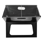 Living and Home Portable X-shaped Charcoal Grill Foldable Outdoor Bbq For Camping Tailgating