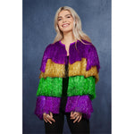 Fever Tinsel Mardi Gras Jacket