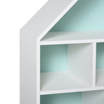 Kids Bookshelf Chest W/ Drawer Cubes Baby Toy Wood Organizer White