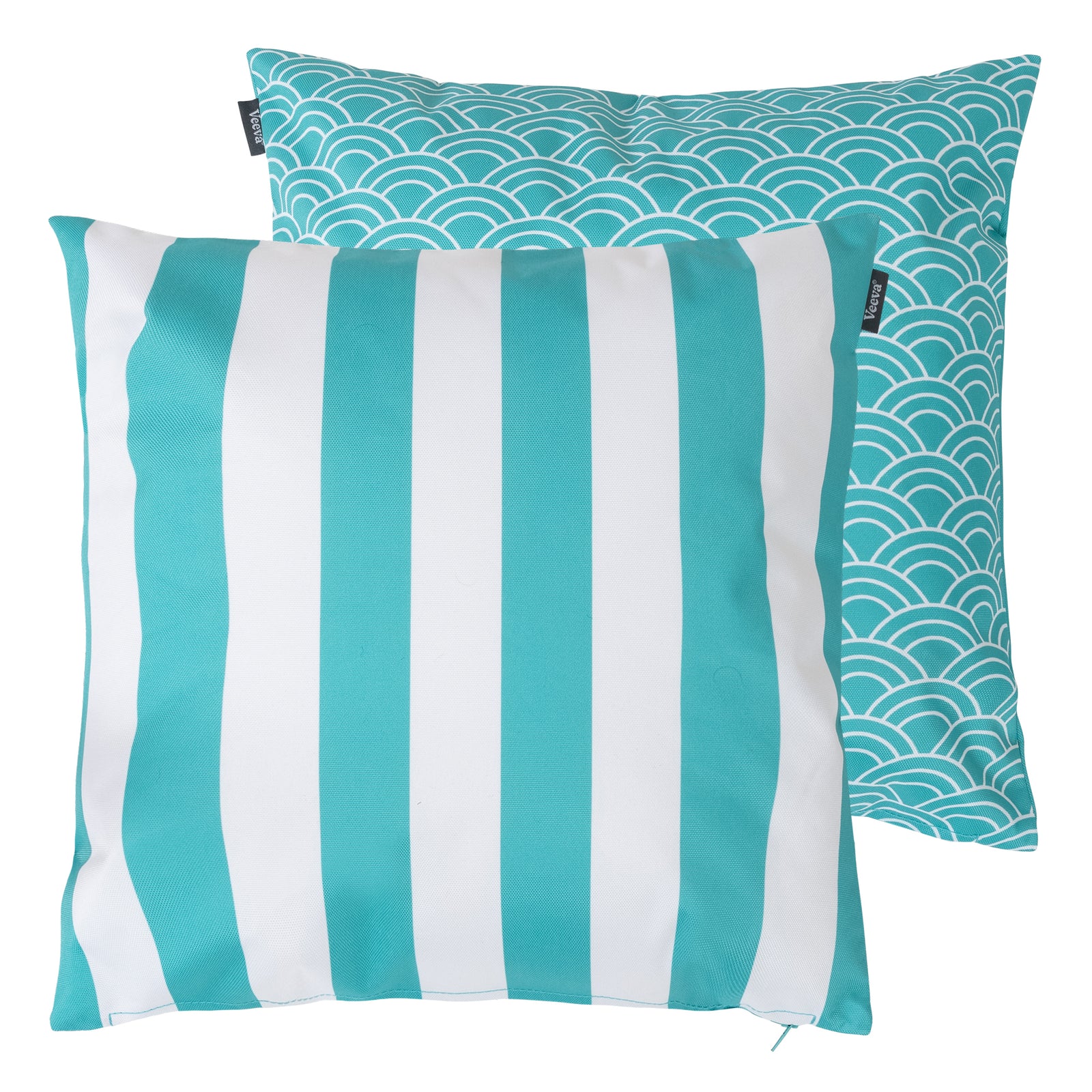 Deck Stripe Set Of 2 Outdoor Cushion