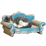 2-in-1 Cardboard Cat Scratching Board With Catnip For Indoor Cats