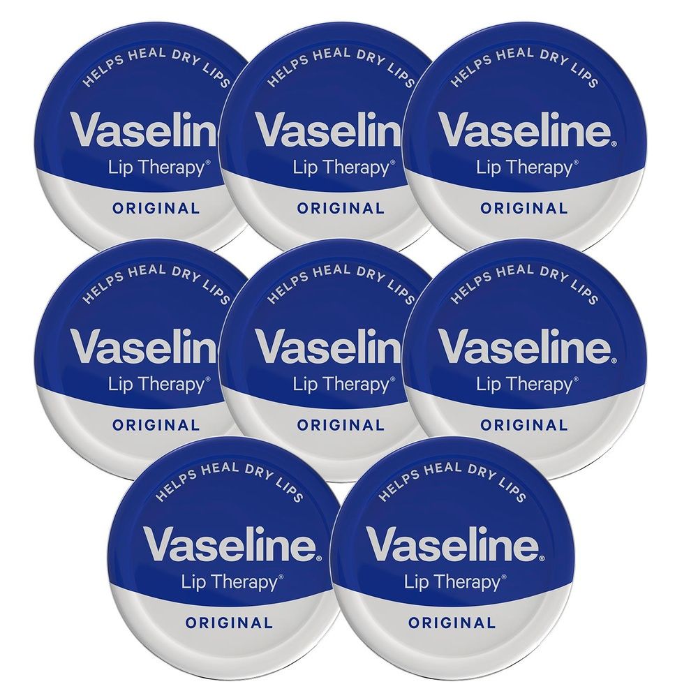 Lip Therapy Petroleum Jelly, Original 20gm Hydrating Lip Balm | Set-of-8
