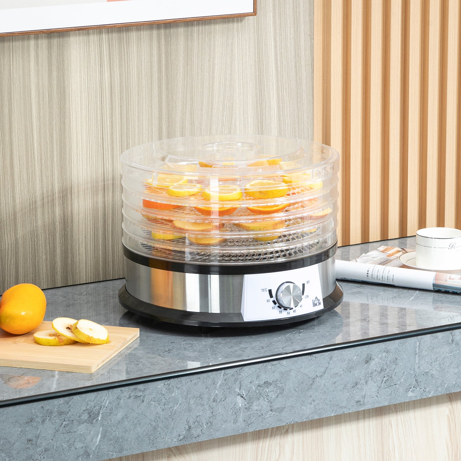 5 Tier Food Dehydrator 250w For Fruit Meat Vegetable