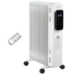 7/9/11fin Oil Filled Radiator Heater With 3 Heat Settings | Medium | White