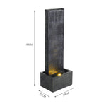 Outdoor Wall Standing Fountain Water Feature Fountain Stone