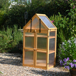 Wooden 3 Shelf Greenhouse