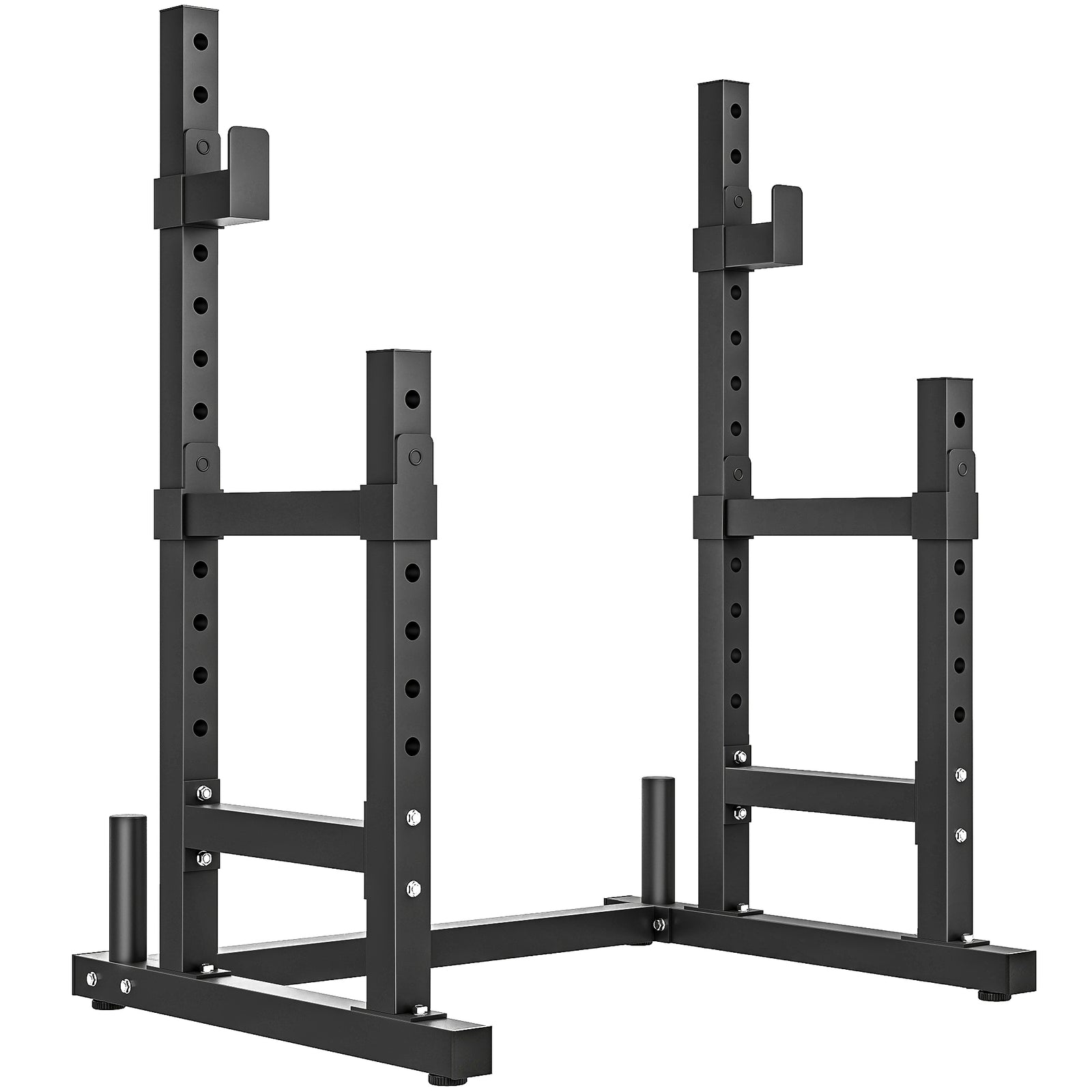 SPORTNOW Adjustable Squat Rack, Barbell Rack Stand, Max Load 300kg
