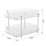 2-tier Skincare Organizer For Makeup Cosmetic Perfume