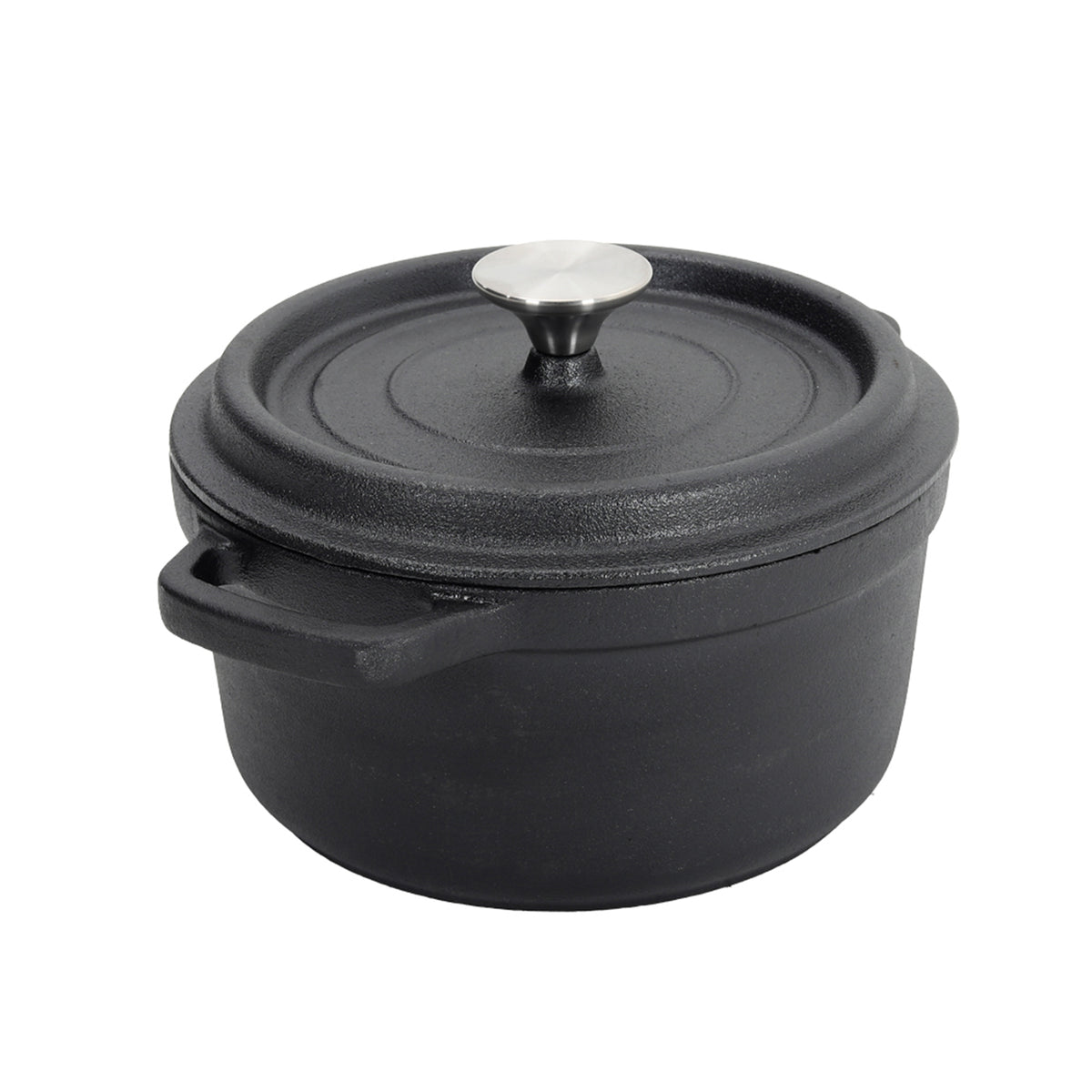 Breeins 2.5l Cast Iron Dutch Oven With Lid