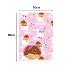 Birthday 2 Sheets & 2 Tags Wrapping Paper
