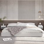 Floating Bedside Table Set Of 2 Wall Mounted Nightstand | Set-of-2 | White