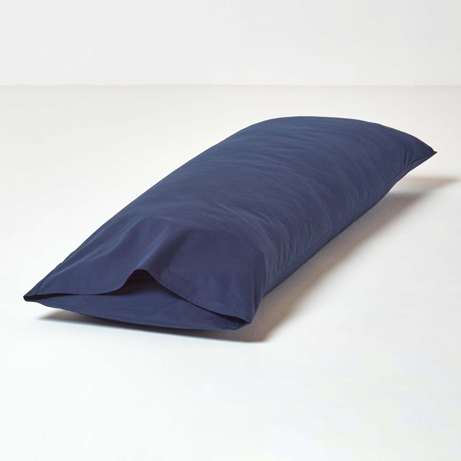 Egyptian Cotton Housewife Pillowcase 200 Tc | Body | Navy Blue