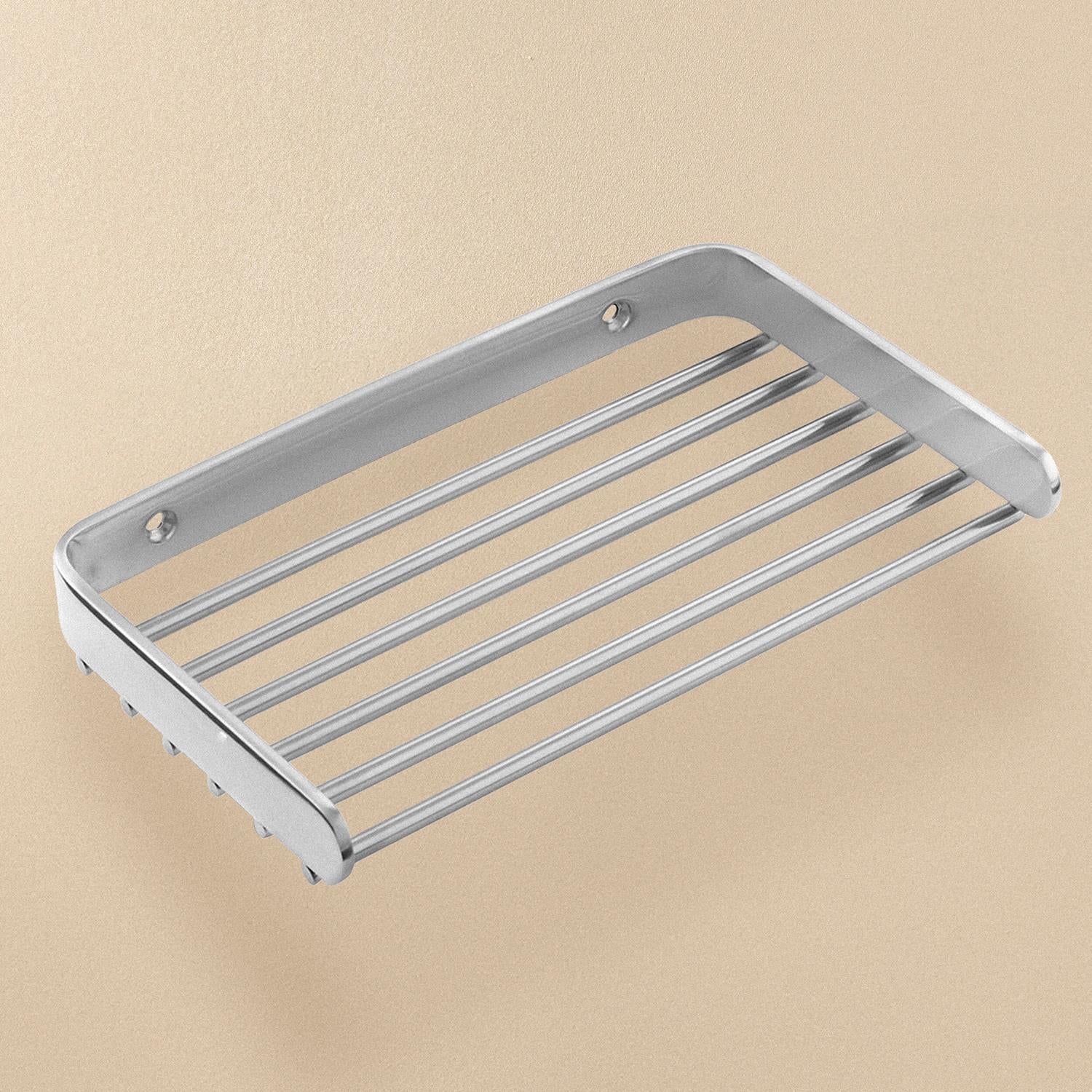 Shower Caddy, Shower Basket, 20cm, Silver, Architect S+ Collection