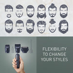 Er-ckn1 Waterproof Beard Hair Trimmer