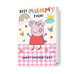 Peppa Pig Best Mummy Ever' Mother's Day Card Official Product