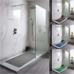 Reversible Pvc Shower Mat In Dual-colour | 40 x 60cm | Brown & Grey