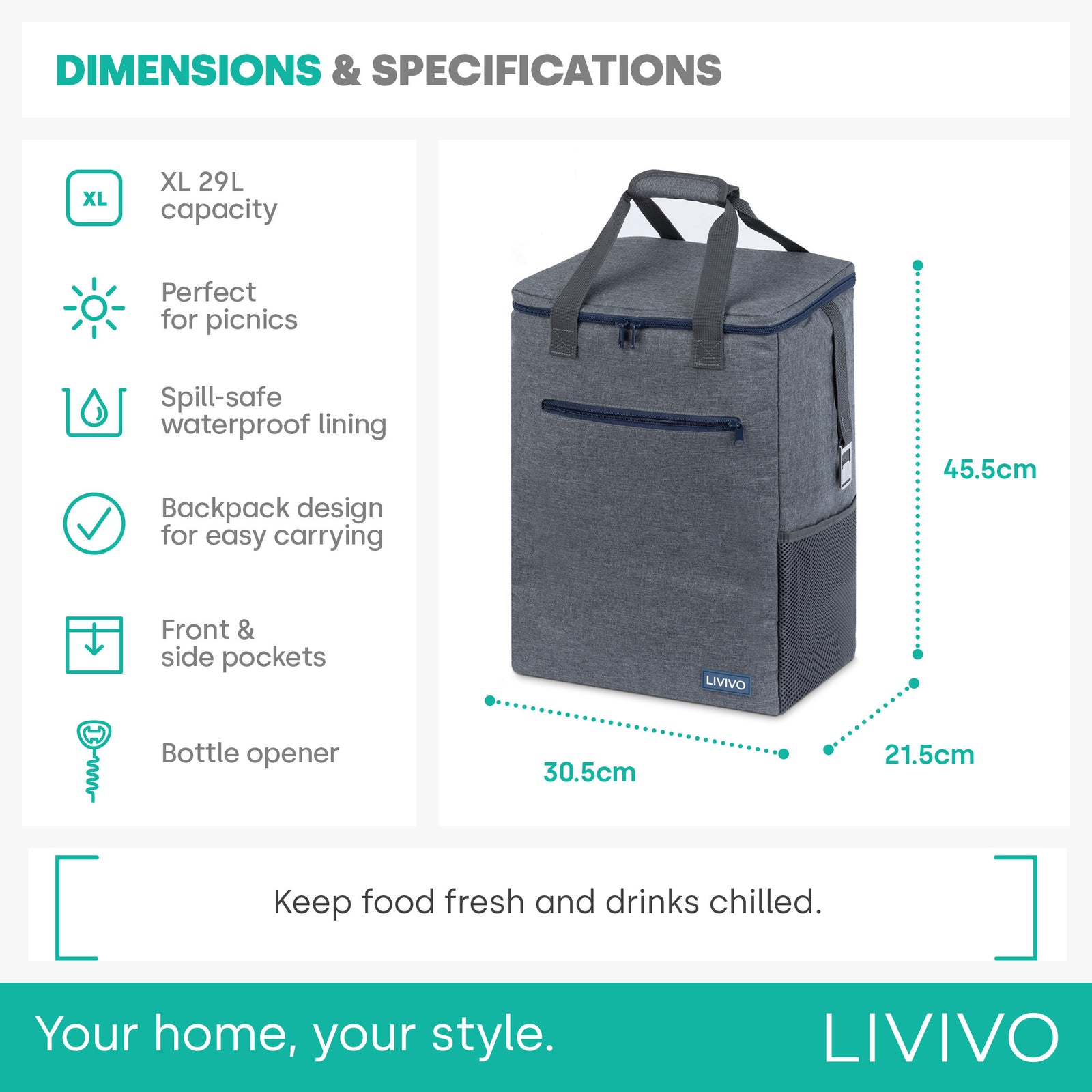 29l Cool Bag Backpack
