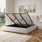 Richwood Fabric Ottoman Bed Frame | Super King | Beige