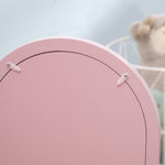 Kids Dressing Table Set Kids Vanity Set W/ Drawer, Mirror | Pink