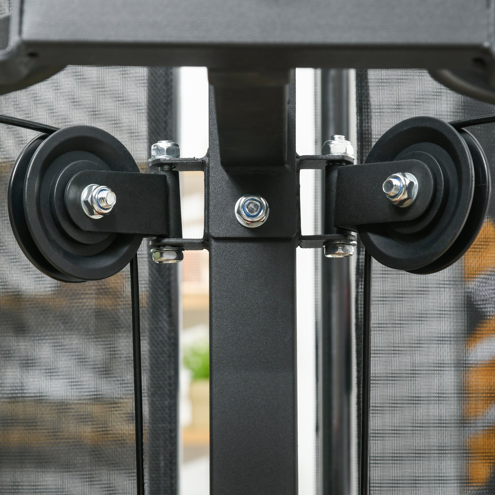 Multi Gym Workout Station With Sit Up Bench | Black