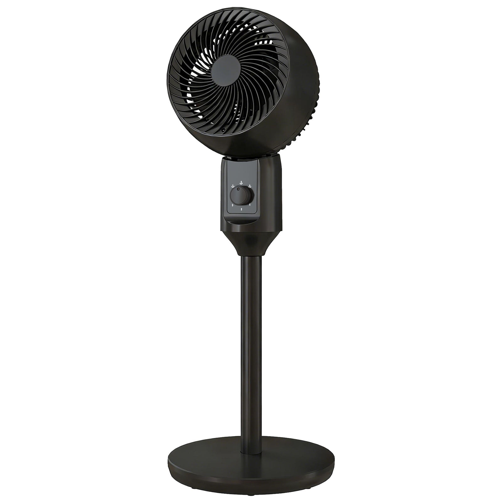 9" Pedestal Cooling Fan With Adjustable Speed | Black