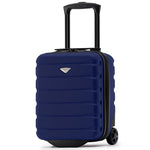 45x36x20cm Cabin Carry On Luggage with Medium Case and Large Size Check-in Hold Suitcase | Cabin | Navy Blue