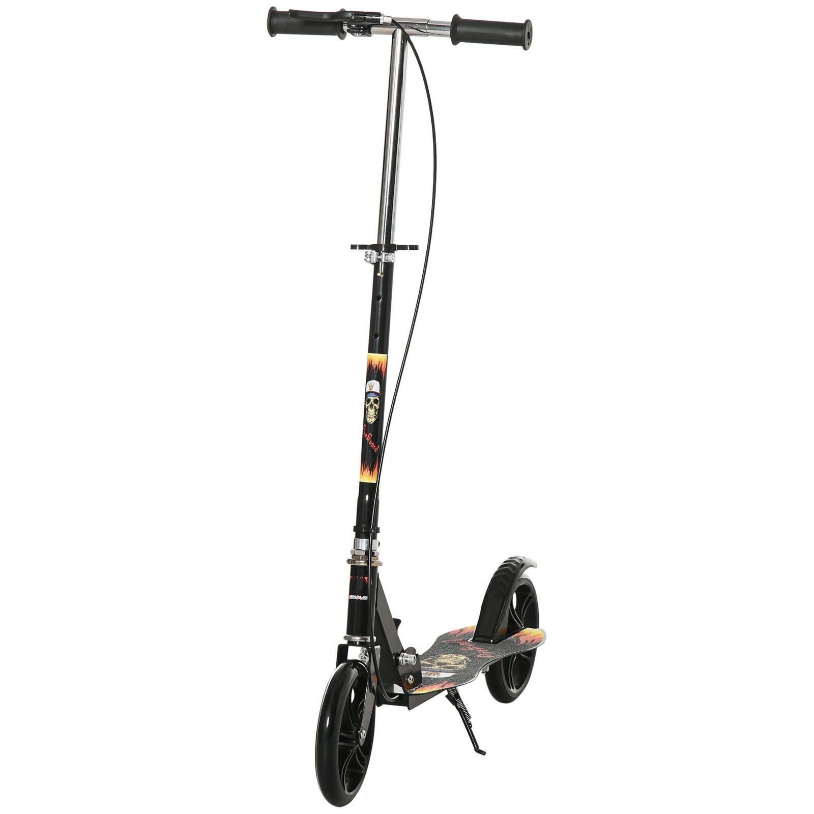 Foldable Kick Scooter For Kids W/ Adjustable Height, Break, Big Wheels