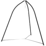 Hammock Stand Adjustable Height, For Patio, Garden, Black