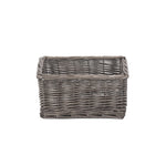 Antique Wash Finish Wicker Tray | Small | Brown