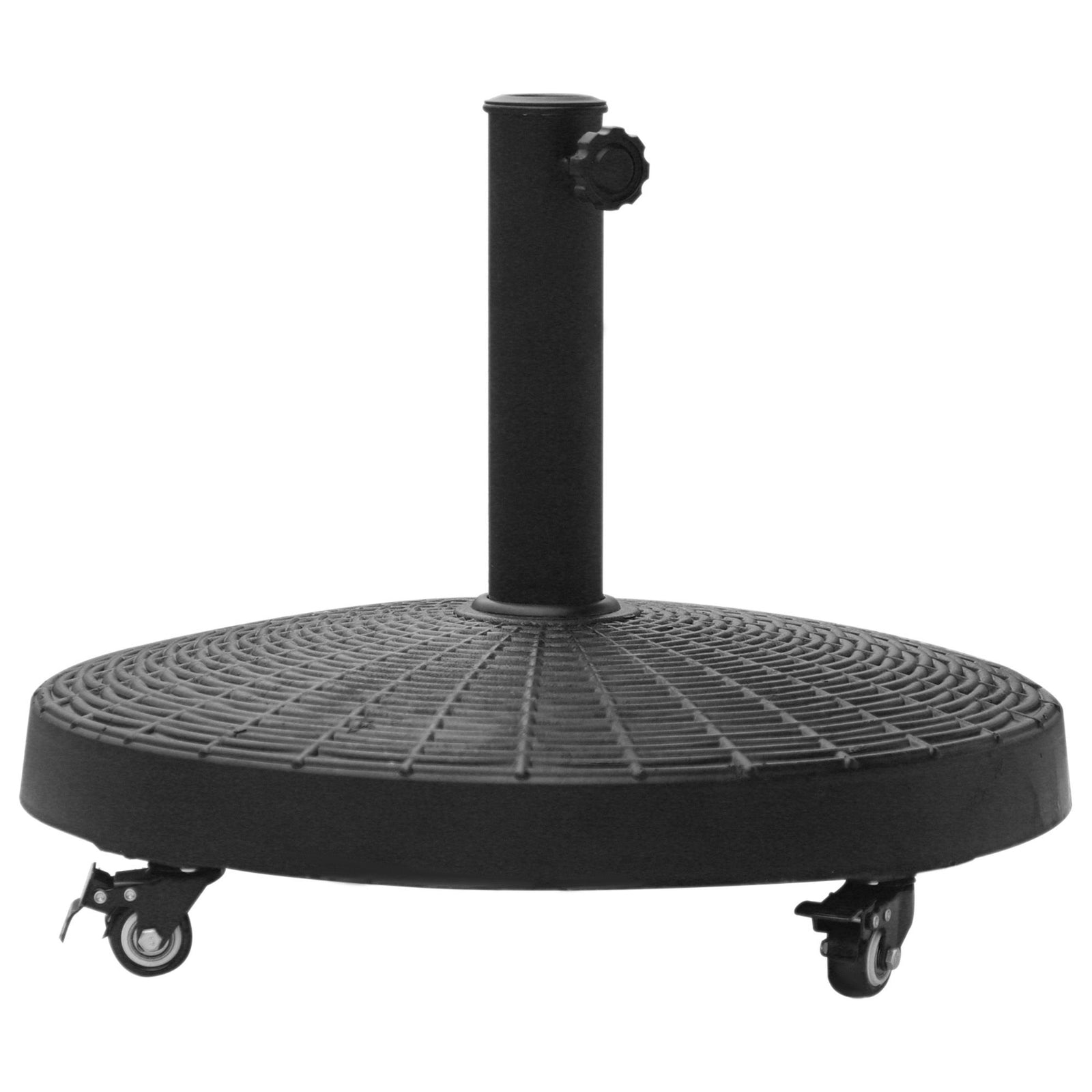 Resin Patio Umbrella Base W/ Wheels