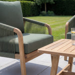 Andria 4-seat Rope Garden Lounge Set | Green