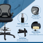 Tall Office Chair W/ Lumbar Support | Black