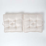 Travel Support Booster Cushion | 50cm x 50cm | Cream