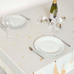 Gold Tree Christmas Table Cloth | 132 x 274cm | Gold